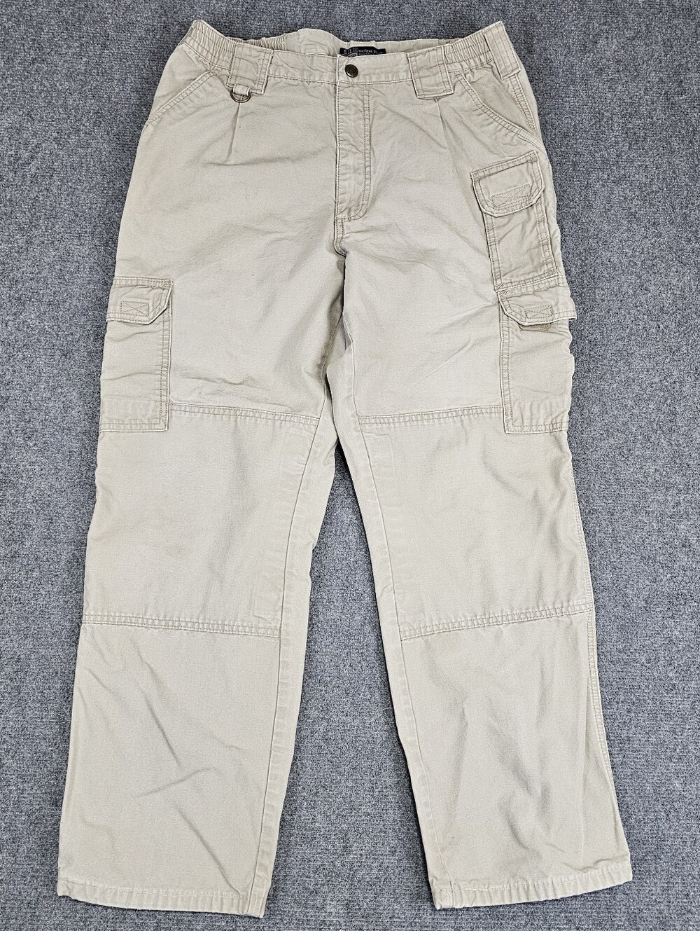 5.11 Tactical Stryke Pants Mens 34x30 Beige Cargo Ripstop Flat Front Utility